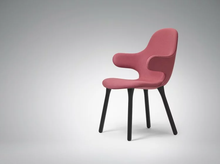 designer stühle Catch Chair hayon für &Tradition lachsrot