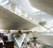 Bewundern Sie die futuristische Architektur von Doha Katar