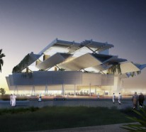 Bewundern Sie die futuristische Architektur von Doha Katar