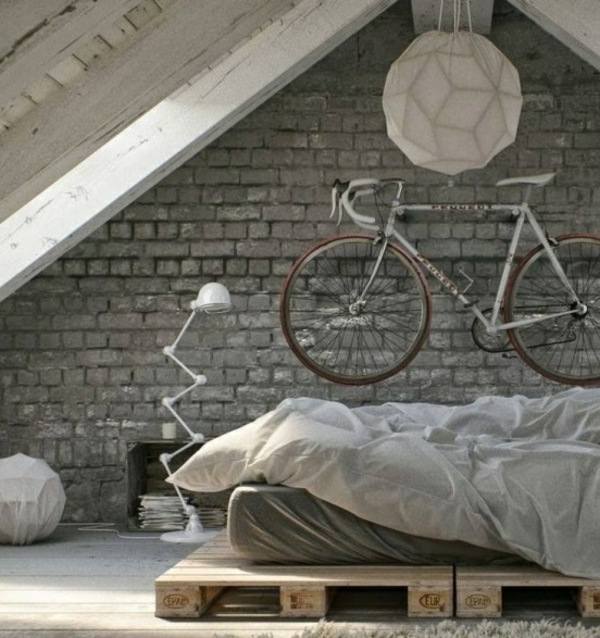 fahrrad ständer schlafzimmer wand aufhängen
