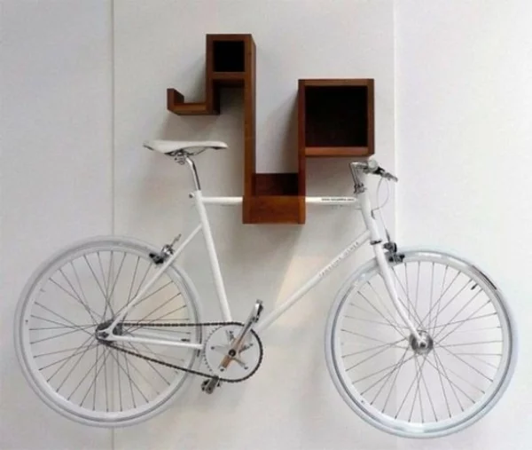 fahrrad wandhalterung zuhause kompakt funktional