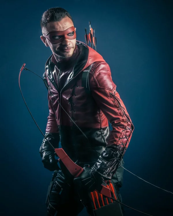 superhelden comicfigur red arrow