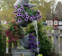 Wie Sie einen originellen Gartenbrunnen selber bauen können