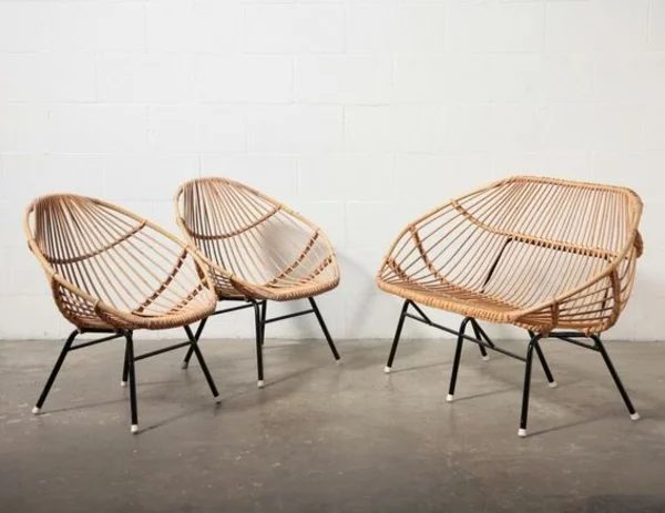 gartenmöbel luxus bambus designer möbel sessel sofa