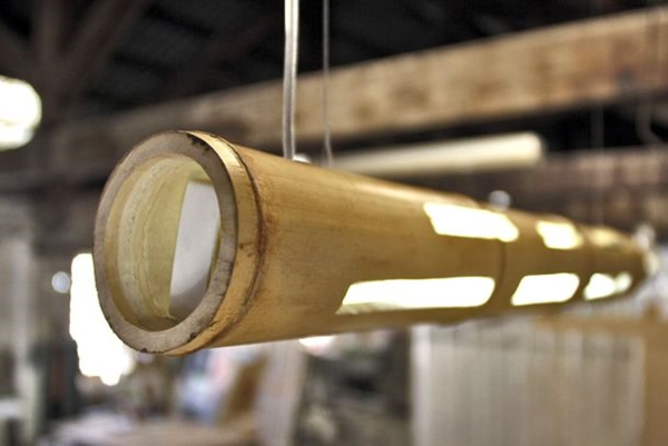 gartenmöbel luxus bambus gartenmöbel set designer leuchten