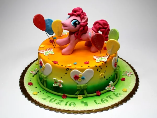 geburtstagstorte kindergeburtstag torte pony