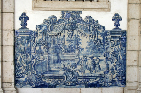 geschichte portugals mosaikfliesen azulejo fragment
