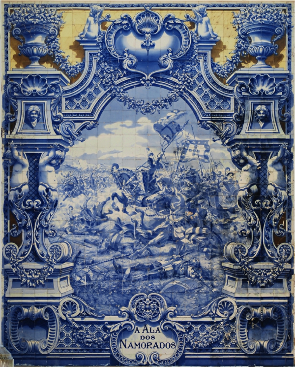 geschichte portugals mosaikfliesen blau azulejo kunst