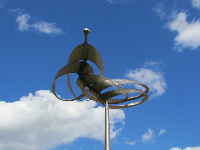 kinetische kunst installation moderne skulpturen wind