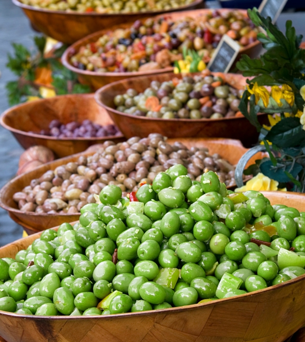 mediterrane diät oliven vielfalt