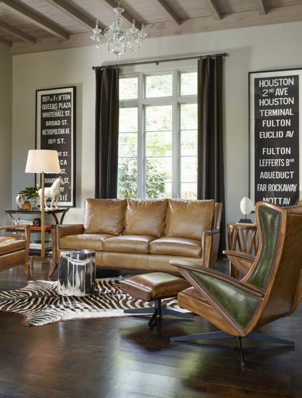 möbel design holländisches sofa leder