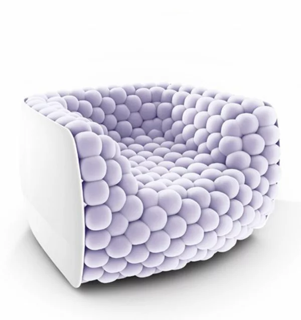 möbeldesigner Carloä Colombo polstersessel designer möbel lila