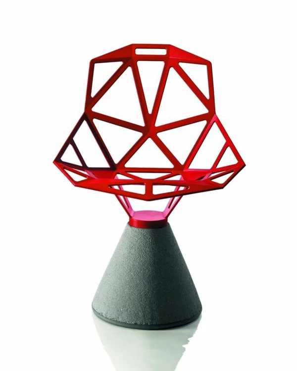 möbeldesigner Konstantin Grcic designer stühle rot