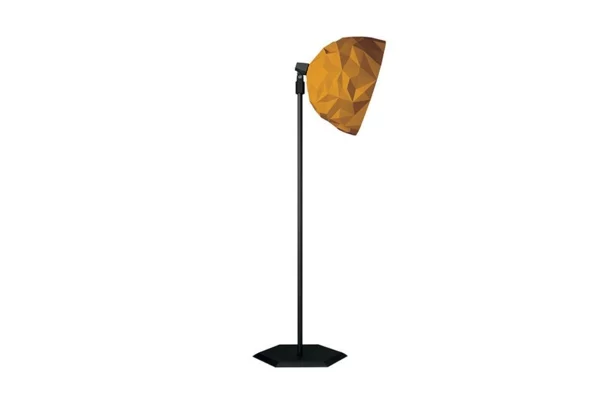 rock stehlampe Diesel Foscarini goldener lampenschirm