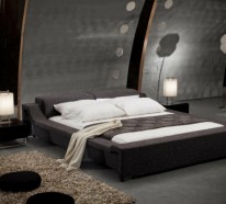 Schlafzimmer neu gestalten – gemütliche Schlafatmosphäre mit dunklen Farben