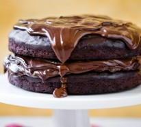 Verführerische Schokoladenkuchen, die den Appetit wecken