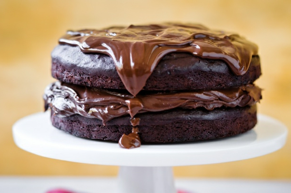 schokoladenkuchen design schokolade verführerisch desserts