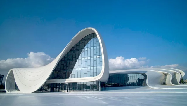 zaha hadid heydar aliyev center baku azerbaijan design wasserhahn