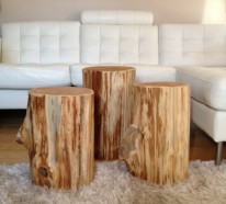 DIY Möbel und Wohnaccessoires aus Holzklötzen