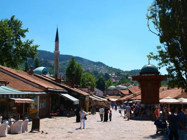 hauptstadt bosnien herzegowina sarajewo alte stadt