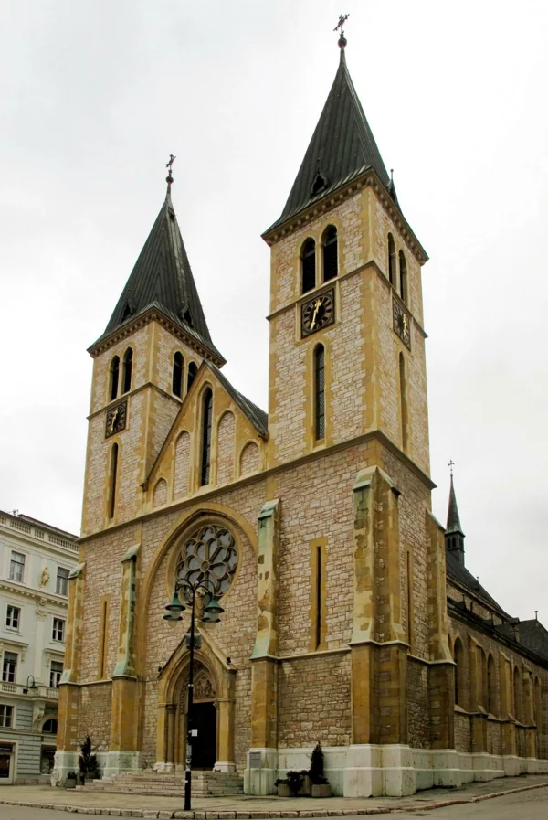 hauptstadt bosnien herzegowina sarajewo kathedrale