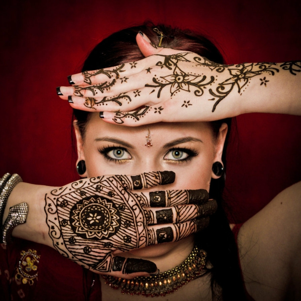 henna muster hände dekoration indisch orientalisch