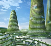 Organische Architektur für eine nachhaltige, grüne Zukunft