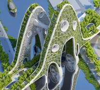 Organische Architektur für eine nachhaltige, grüne Zukunft