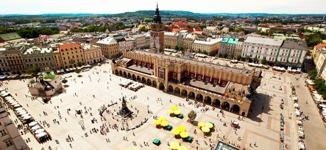 reisen und urlaub nach Krakau Polen