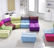 Schöne Sofas lassen das Wohnzimmer charmanter aussehen