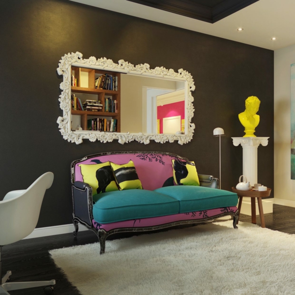 schöne sofas pop art couch design