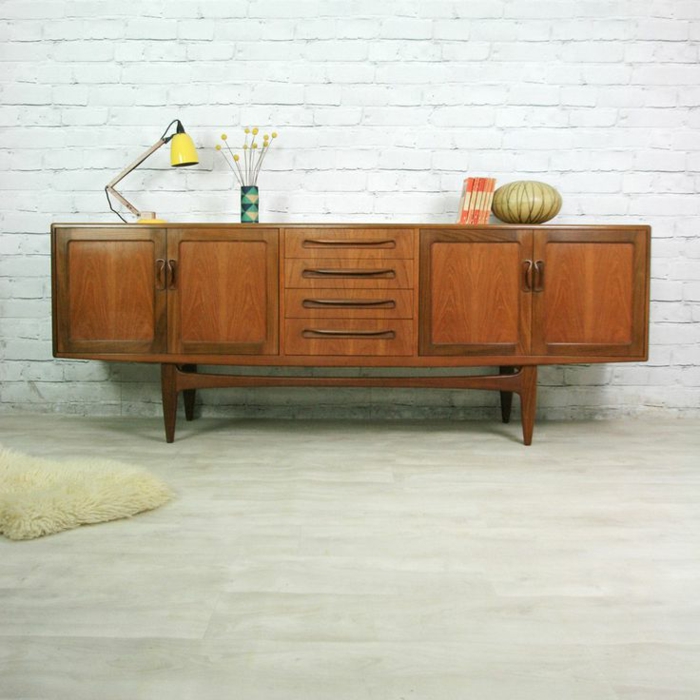 skandinavische möbel holz anrichte vintage stil möbel