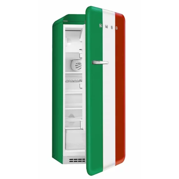 smeg kühlschrank retro italienische flagge