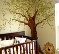 Niedliche Babyzimmer Wandgestaltung – Inspirierende Wandgestaltung Ideen