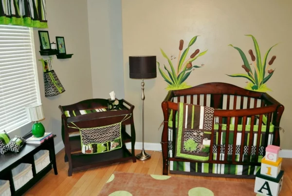 wandgestaltung babyzimmer wandsticker kinderzimmer gestalten
