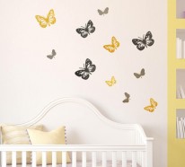 Niedliche Babyzimmer Wandgestaltung – Inspirierende Wandgestaltung Ideen