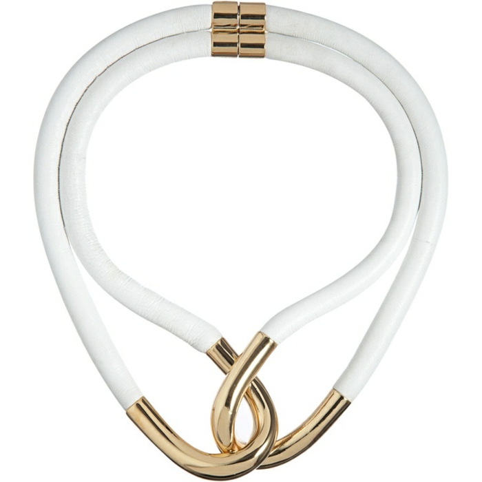 Balenciaga schmuck halskette röhrenförmig accessoires
