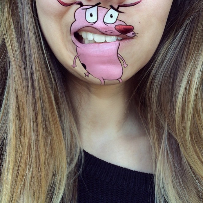 Laura Jenkinson comicfuguren lippen schminktipps