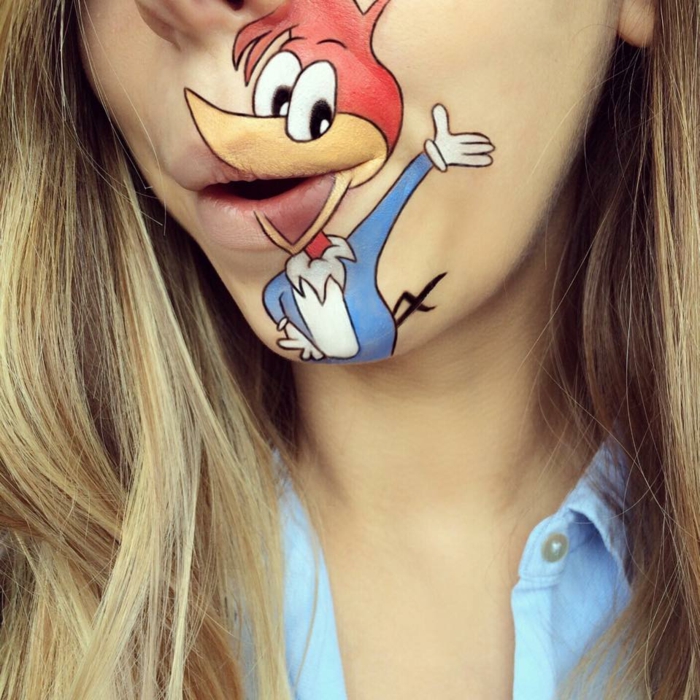 Laura Jenkinson kreatives make up artist lippen schminken
