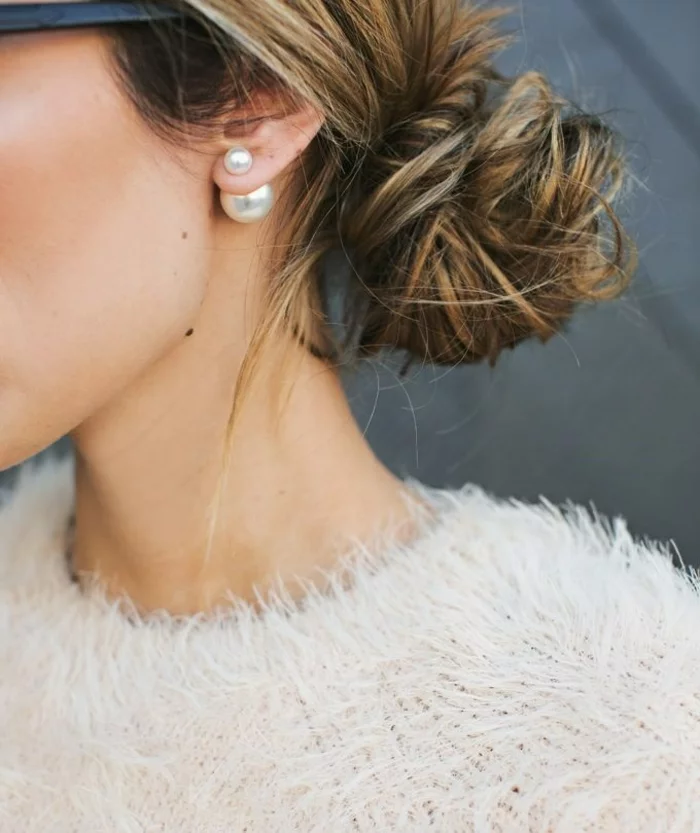 Ohrringe Modeschmuck kleine perlen ohrringe