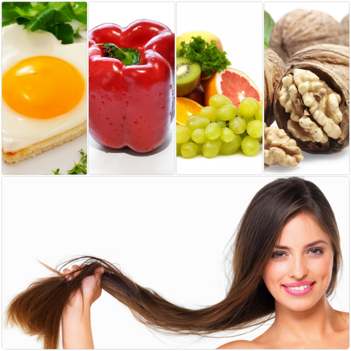 Vitamine für die Haare gesunde ernährung haapflege