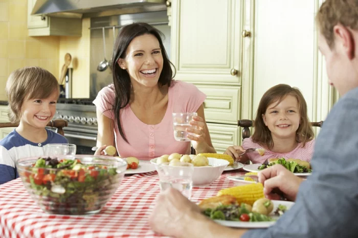 erfolgreich abnehmen das essen genießen familie küche