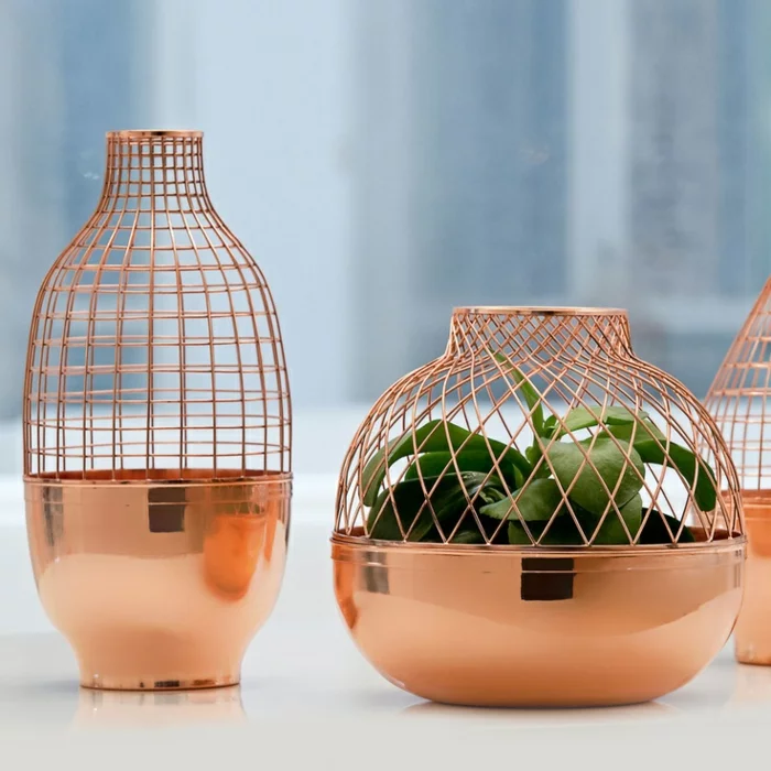 ausgefallene möbel designer Jaime Hayon vasen kupfer