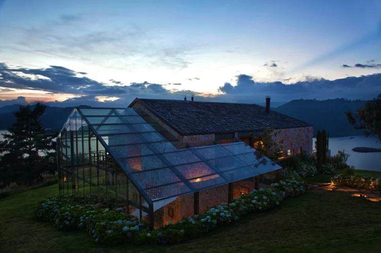 designer häuser kolumbien glas terrasse traumhaus designer