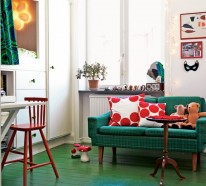 Grünes Sofa – Würde es sich gut in Ihr Zuhause einschreiben?
