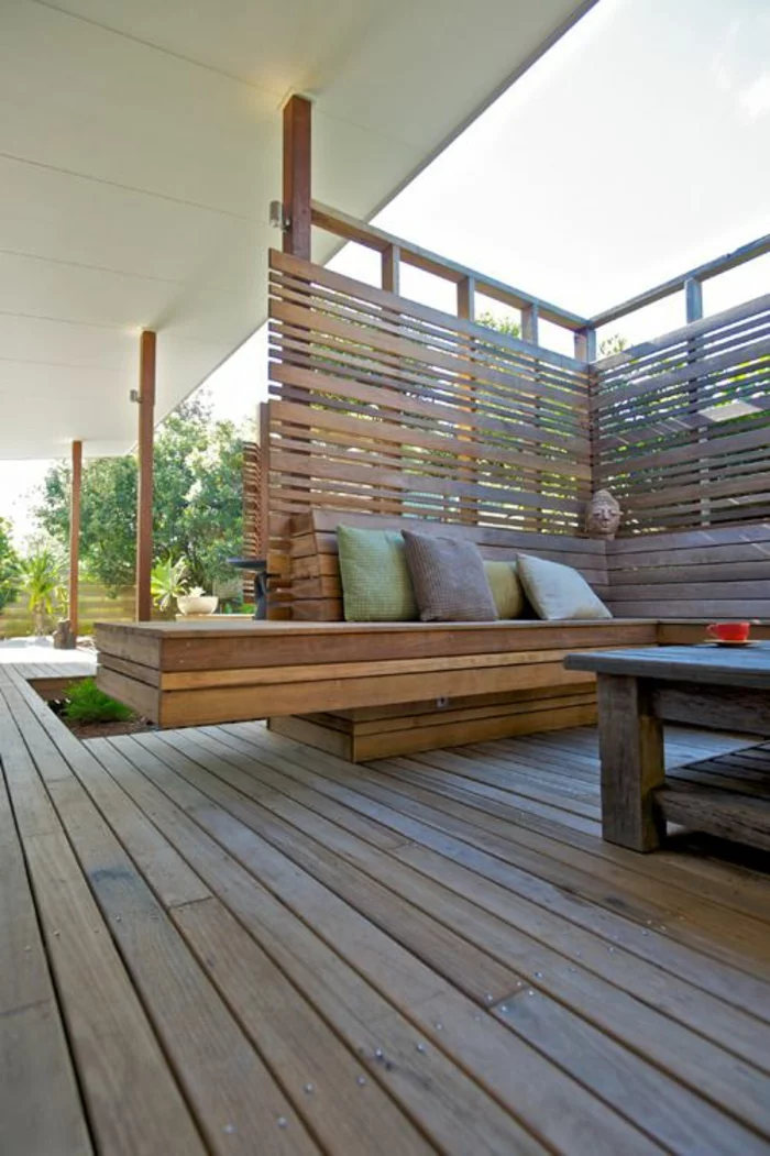holz veranda bauen holzart auswählen terrassengestaltung