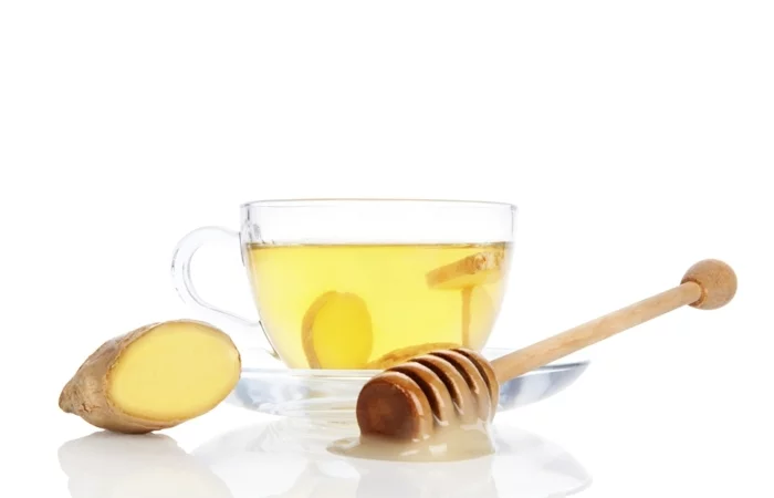 ingwer abnehmen frischer tee honig