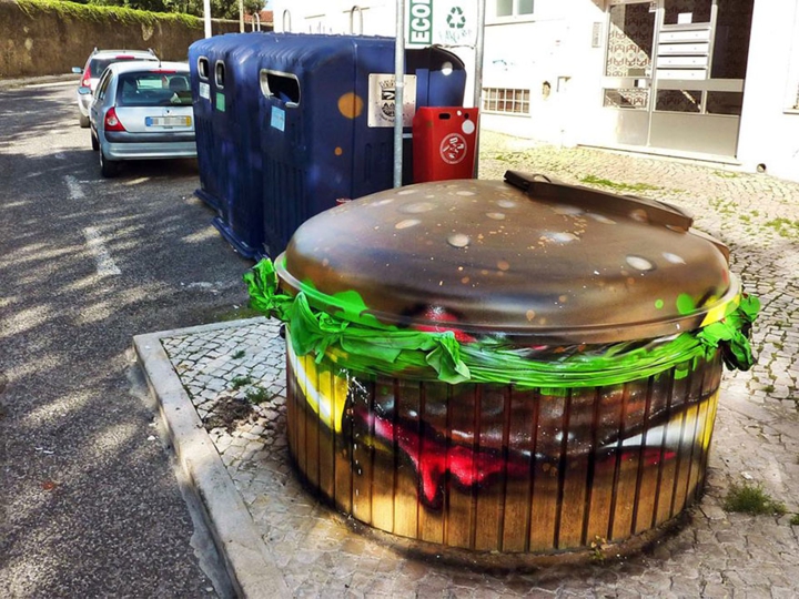 kunst müll streetart künstler Bordalo Segundo hamburger