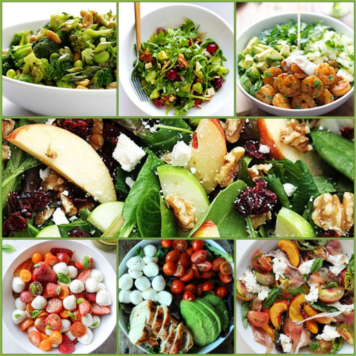 leckere salate zum abnehmen salatrezepte gesunde ernährung