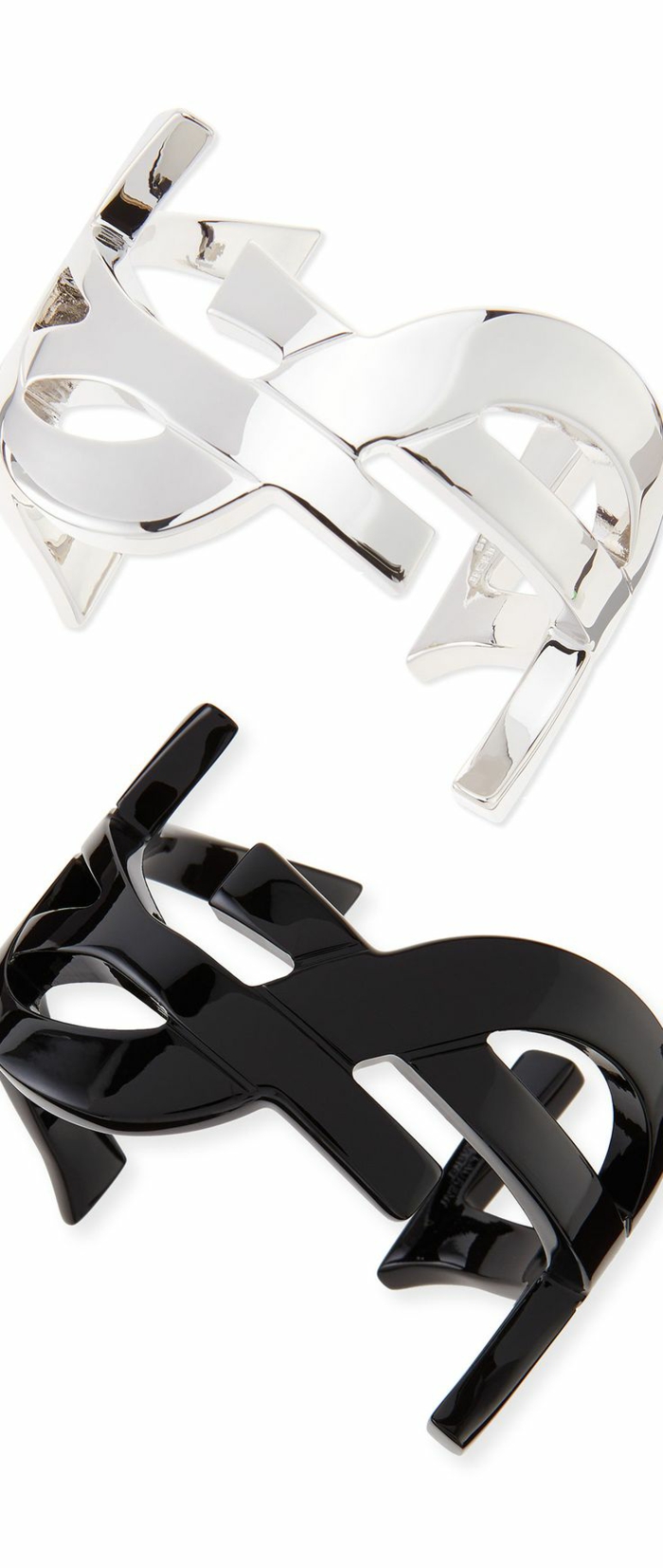 luxus accessoires metall armbänder Yves Saint Laurent